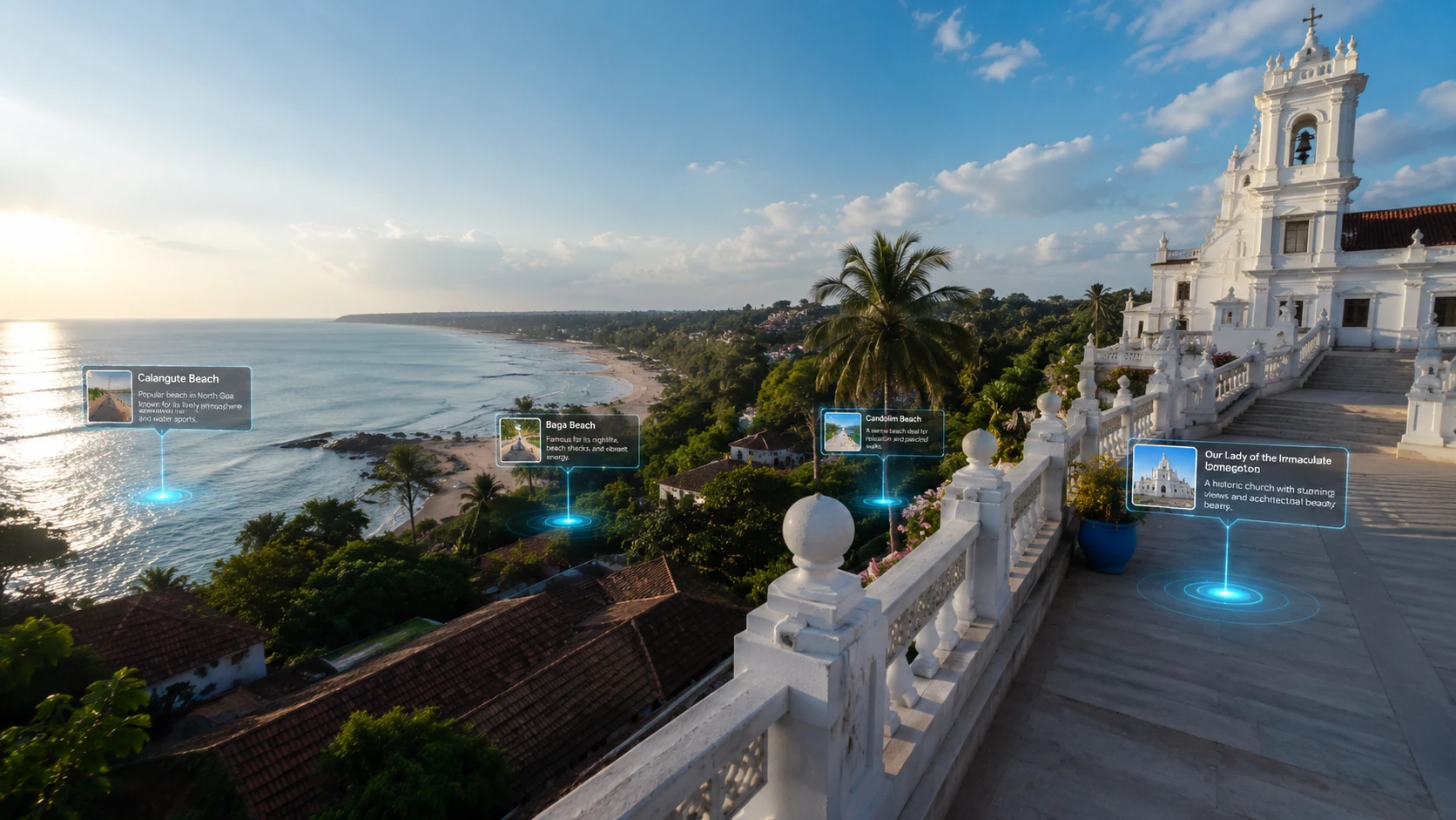 Goa Government VR tourism experience — multi-location 360° destination discovery by Infinity VR