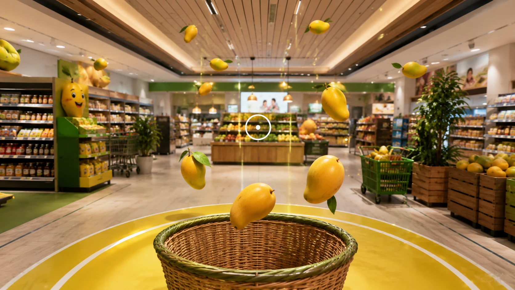 Reliance Mart Mango Catch VR game — quick-play retail activation with rewards by Infinity VR