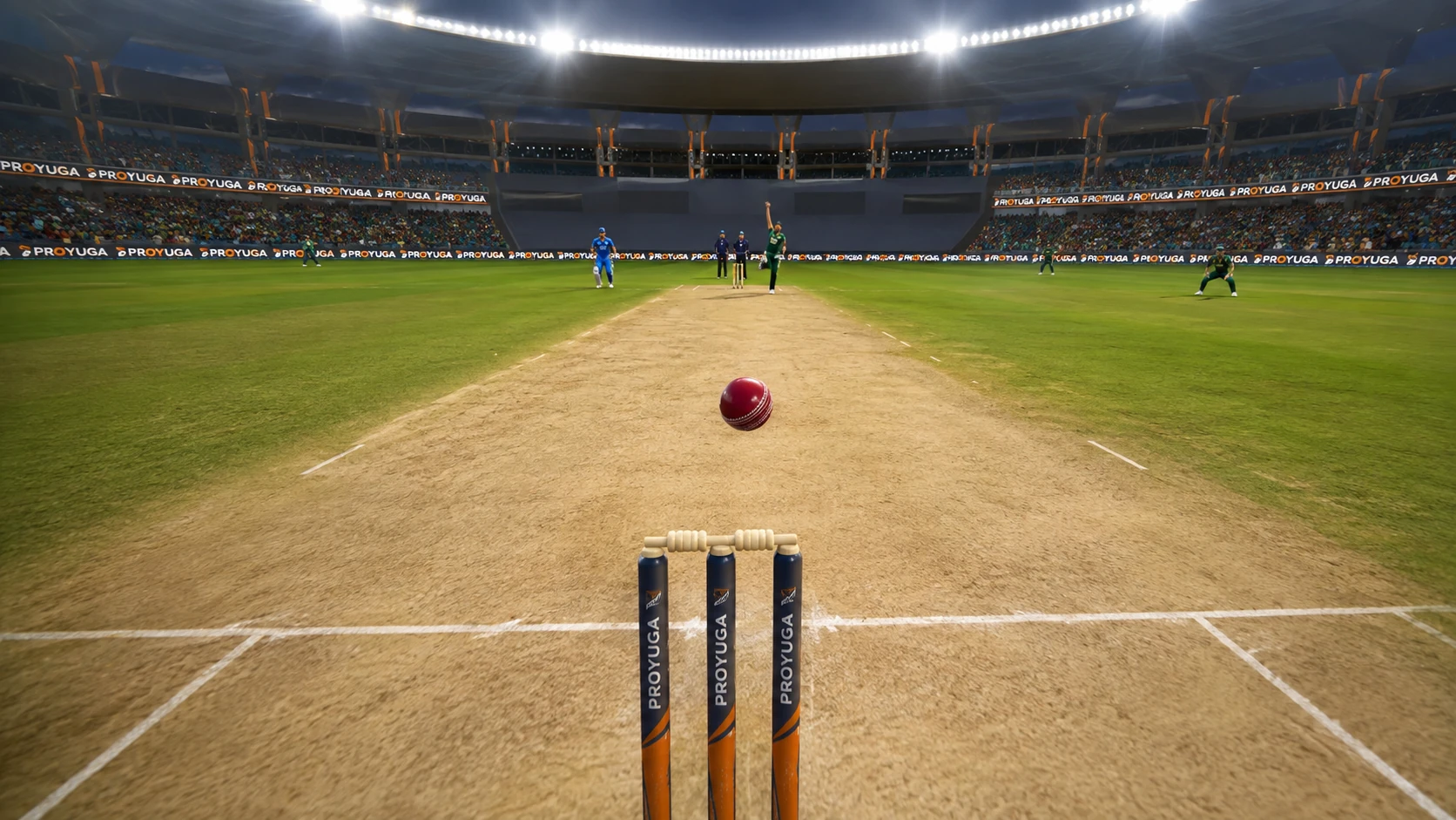 Sports interactive VR cricket experience — gamified brand activation with live score HUD by Infinity VR
